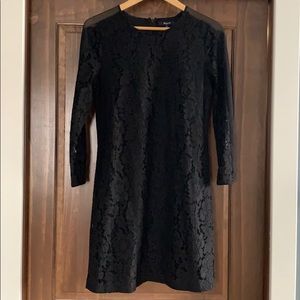 Black lace MADEWELL LBD